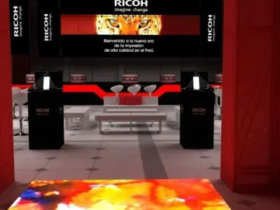 Event in hotel for 500 people 3D model