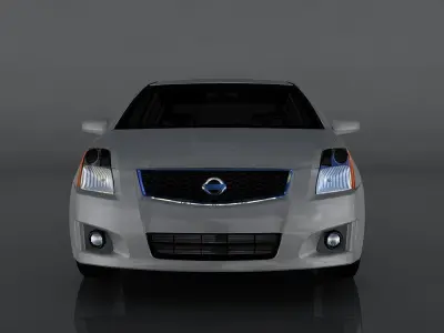Nissan Sentra SE-R Low-poly 3D model