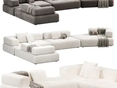 CHOLET Sectional Sofa 3 3D model