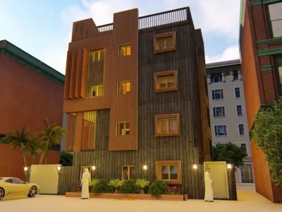 modern building design  Luxury  3D model