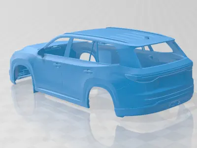 Lexus TX 350h 2024 - Body Car STL Model 3D print model
