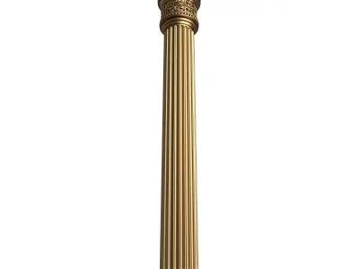 Column Capital 0803 Low-poly 3D model