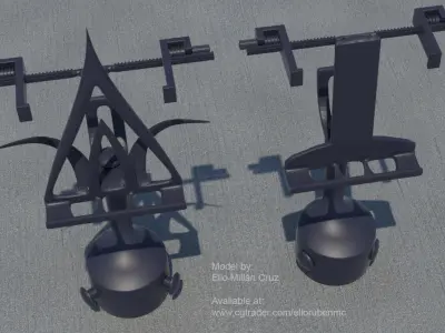 Cell phone Holder for car cupholder 3D print model