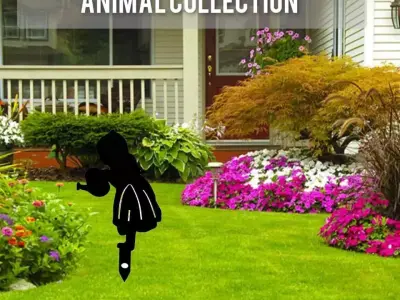 Wonderful Artificial Girl Home and Garden Outdoor Lawn Decor 3D model