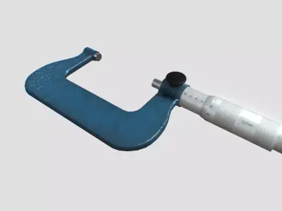 Micrometer 50-75mm 3D model