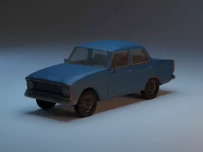 Moskvich 3D model