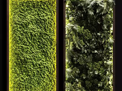 Phytowalls collection 3D model