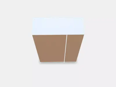 PAX - FARDAL Wardrobe combination Low-poly 3D model