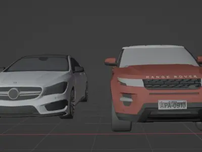 High End 3D Car Models   Premium Pack 3D model