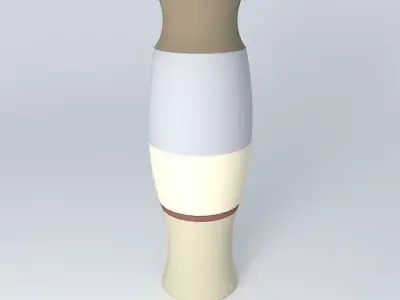 glass vase Free 3D model