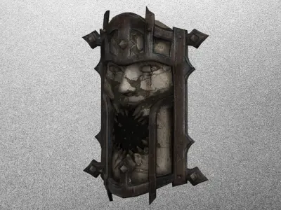 Pack Architecture Element 001 - 005 Low-poly 3D model