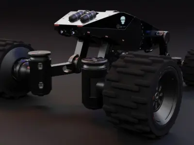 Rover Robot 3D model