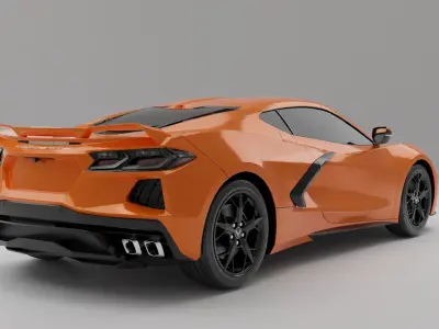 Chevrolet Corvette Stingray 2021 3D model