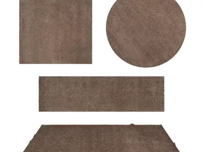 Rugs No 1032 Low-poly 3D model