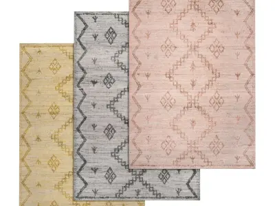 Rug Set 1562 3D model