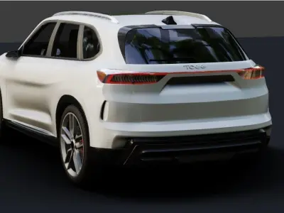 TOGG 2022 Turkish Electic Car 3D model