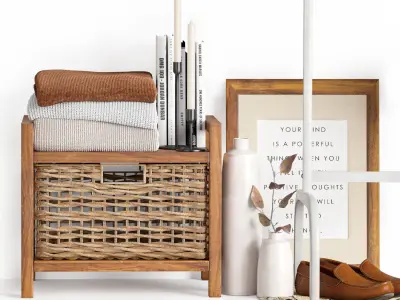 Decorative filling for the hallway 3D model