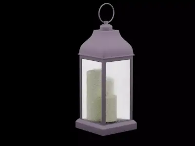 Christmas Lantern Low-poly 3D model order