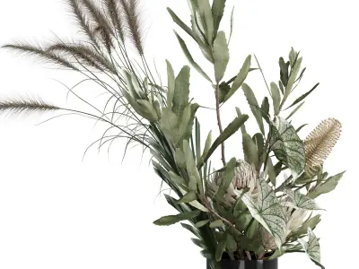 Flower In Vase 78 3D model