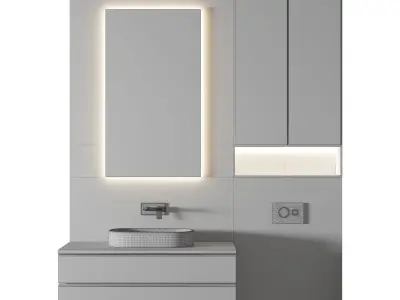 Luxury Bathroom 188 3D model