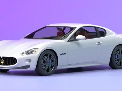 Maserati GranTurismo 3d model 3D model