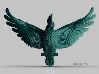 parrot bird 3D print model