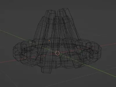 Low Poly Campfire Free low-poly 3D model