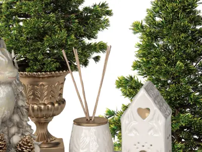 Christmas decoration 12 3D model