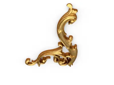 Classic decor ornament 317 3D model