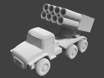 BM-21 Grad Pen Holder Free 3D print model
