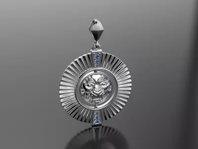 Versace Pendant 3D print model