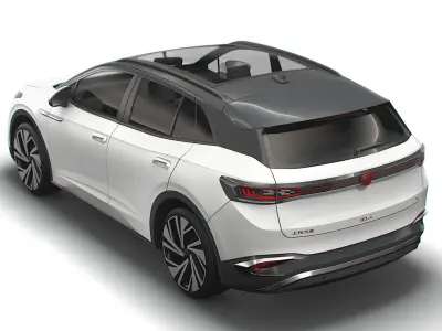 VW ID4 1st China 2021 3D model