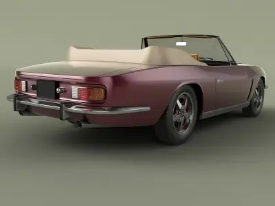 Jensen Interceptor Convertible 3D model