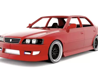 toyota chaser 3D print model