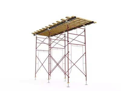 Scaffolding 3D model