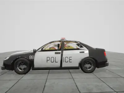 Game Ready Cars pack Low-poly 3D model
