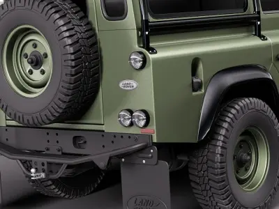 Land Rover Defender Expedition 3D Model 3D model