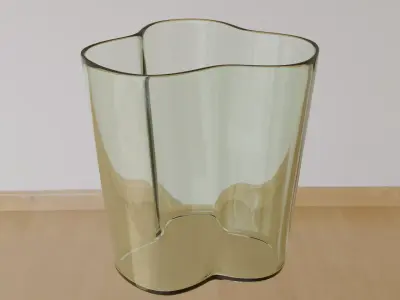 Glass Vase Free 3D model