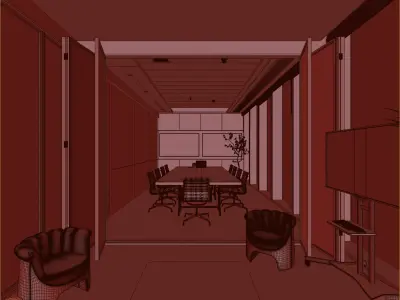 Meeting Room 3D model