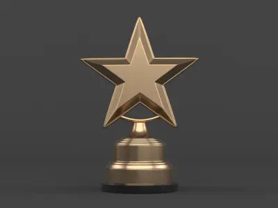 Trophy Cup 3D model