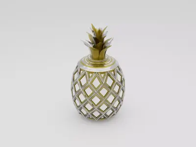 Decorative Pineapple 3D model