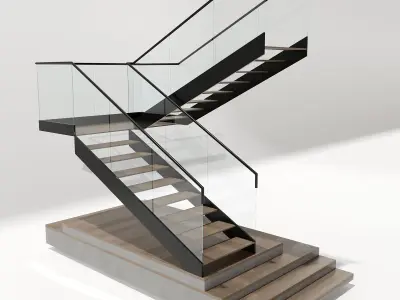 STAIR NO32 A 3D model