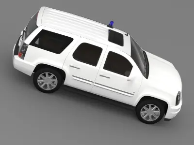 GMC Denali FBI 3D model