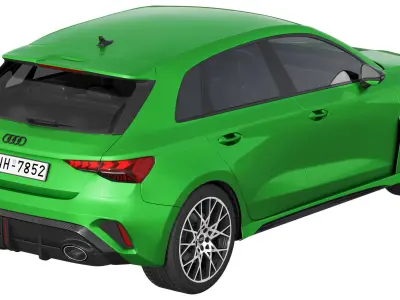 Audi RS3 Sportback 2025 3D model