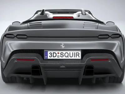 Ferrari SP-8 2024 3D model