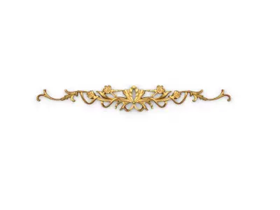 Classic carved decor ornament 341 3D model