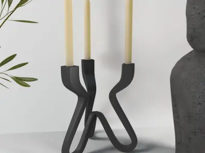 Decoration set 3D model