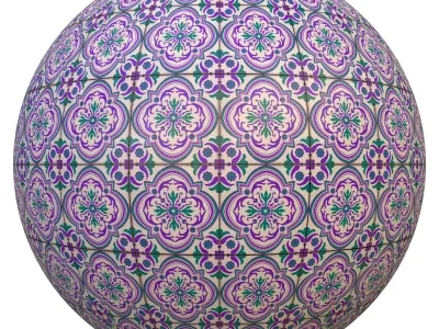 tile patterned 134-seamless-4k-pbr  Texture