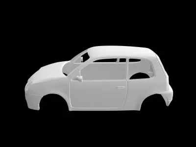 Volkswagen Lupo 3D print model