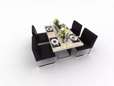 cool table 3D model